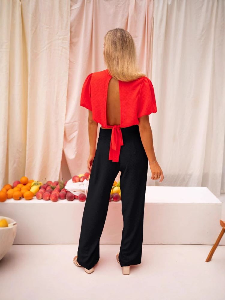 LORENA™ | DIE CROPPED-BLUSE
