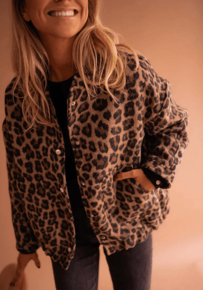 LEONA™ | Die Leopard - Bomberjacke - Lastilova