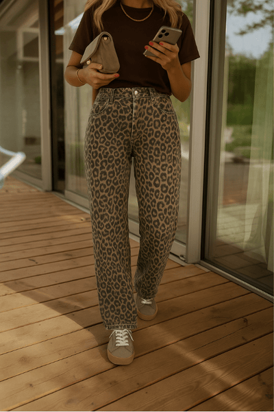 NADINE™ | DIE LEOPARDEN - SCHLAGHOSE - Lastilova